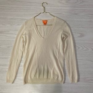 Joe Fresh cashmere cream sweater